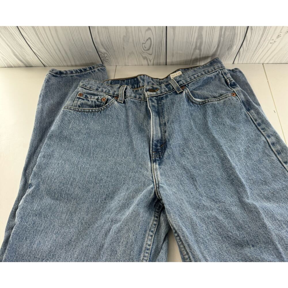 Vintage Levis 521 Tapered Leg Tapered Fit Jean Mom Jean Size 12 USA 1996